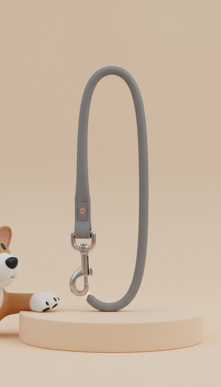 Brushed Metal Feeding Bowl With Non-Slip Base