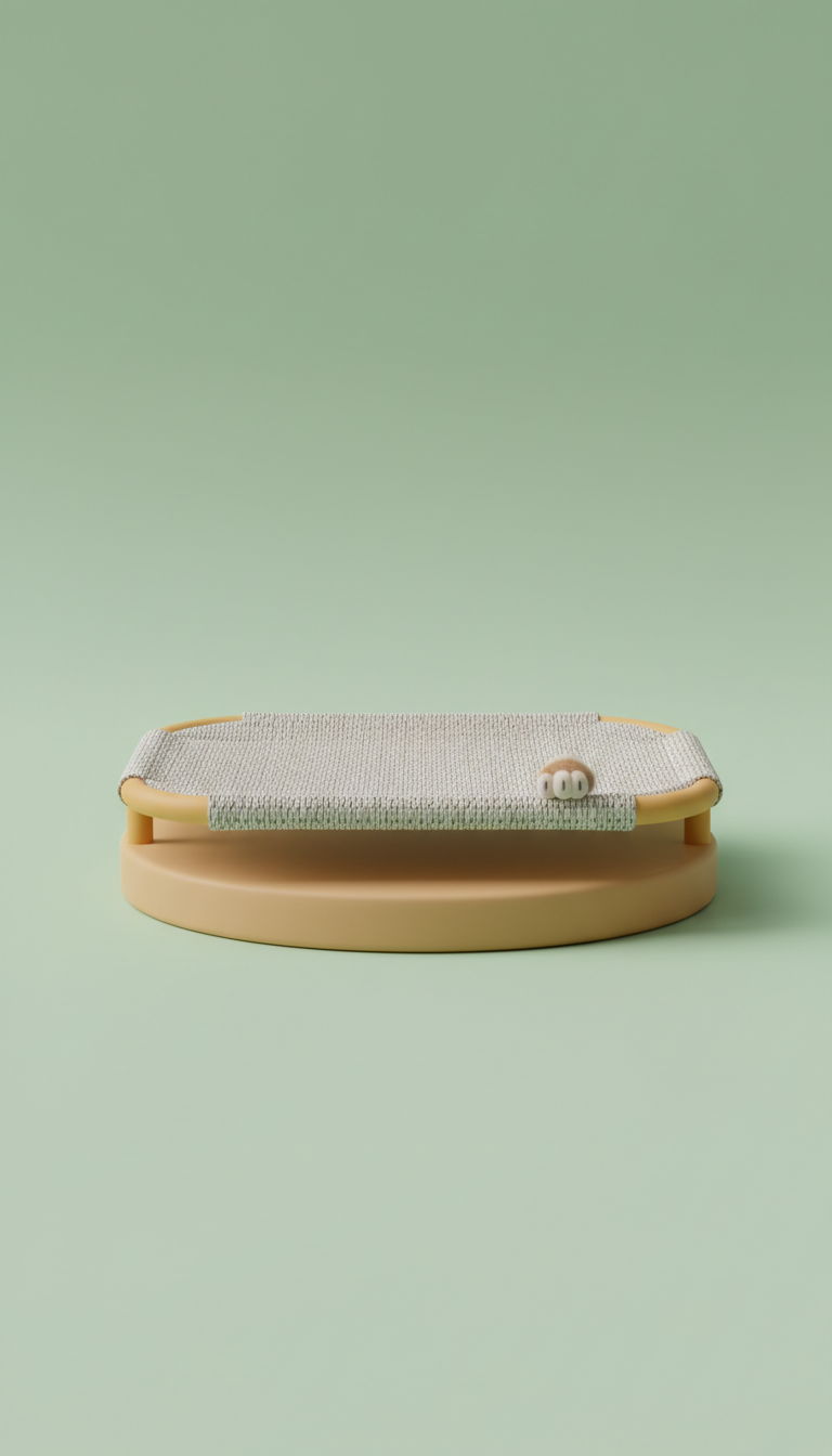 Textile Toy Bone With Hidden Squeaker